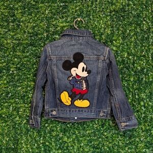 4T GAP x DISNEY Mickey Mouse Jean Jacket